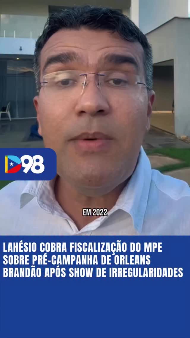 O pré-candidato ao governo do Maranhão, Lahésio Bonfim, cobrou que o Ministério Público Eleitoral investigue possíveis irregularidades no evento de lançamento da pré-candidatura de Orleans Brandão, realizado em São Luís.

Segundo críticas feitas por Lahésio e por adversários políticos, o ato que pretendia demonstrar força política acabou cercado por denúncias e questionamentos. Entre os pontos citados estão suspeitas de uso da máquina pública, pressão sobre servidores e mobilização de estrutura de prefeituras para levar participantes ao evento.