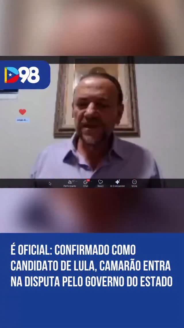 URGENTE: PT terá candidatura própria no Maranhão em 2026! 🚨

Presidente do partido, Edinho Silva, confirma em vídeo que o vice-governador @felipecostacamarao encabeçará a disputa pelo Governo do Estado. 
Afirma que a postura do governador Cralos Brandao e oligarca.
A decisão já conta com o apoio estratégico nacional e deve ser reforçada em breve com a participação do presidente Lula. 

Saiba mais detalhes no diario98.com (Link no perfil).

#Maranhão #PolíticaMA #PT #FelipeCamarão #Diario98