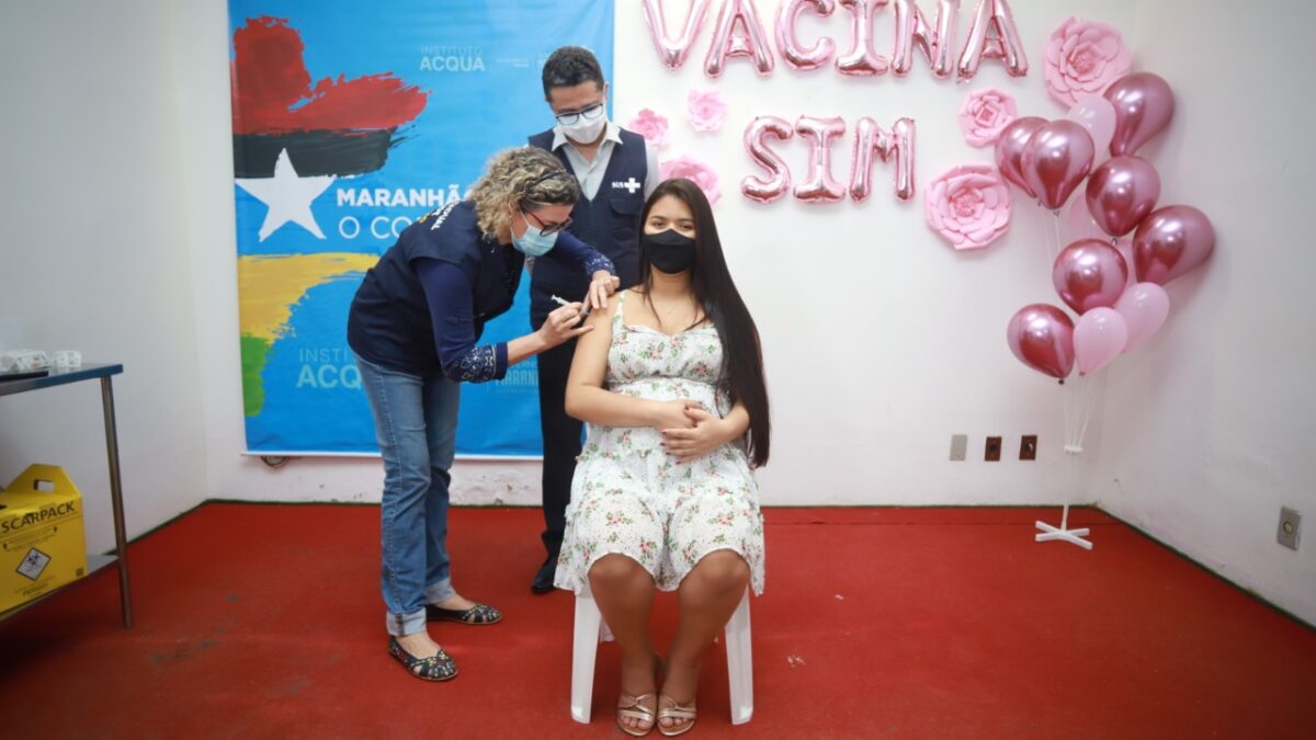 Próximo ao Dia das Mães, Maranhão começa a vacinar gestantes
