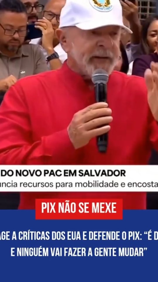 Lula entrou no debate e deixou claro o recado: o Pix não está em negociação.

Após críticas do governo dos Estados Unidos, que apontaram possível impacto do sistema brasileiro em empresas internacionais, o presidente reagiu publicamente e disse que o país não vai mudar uma ferramenta que já faz parte do dia a dia dos brasileiros.

Criado para facilitar pagamentos e reduzir custos, o Pix virou peça central na economia real — do pequeno comerciante ao trabalhador informal. E é justamente esse alcance que coloca o sistema no centro de uma disputa maior, que vai além da tecnologia.

Leia mais em diario98.com ou pelo link da bio

#Diario98 #Pix #Lula #Economia #Brasil Política