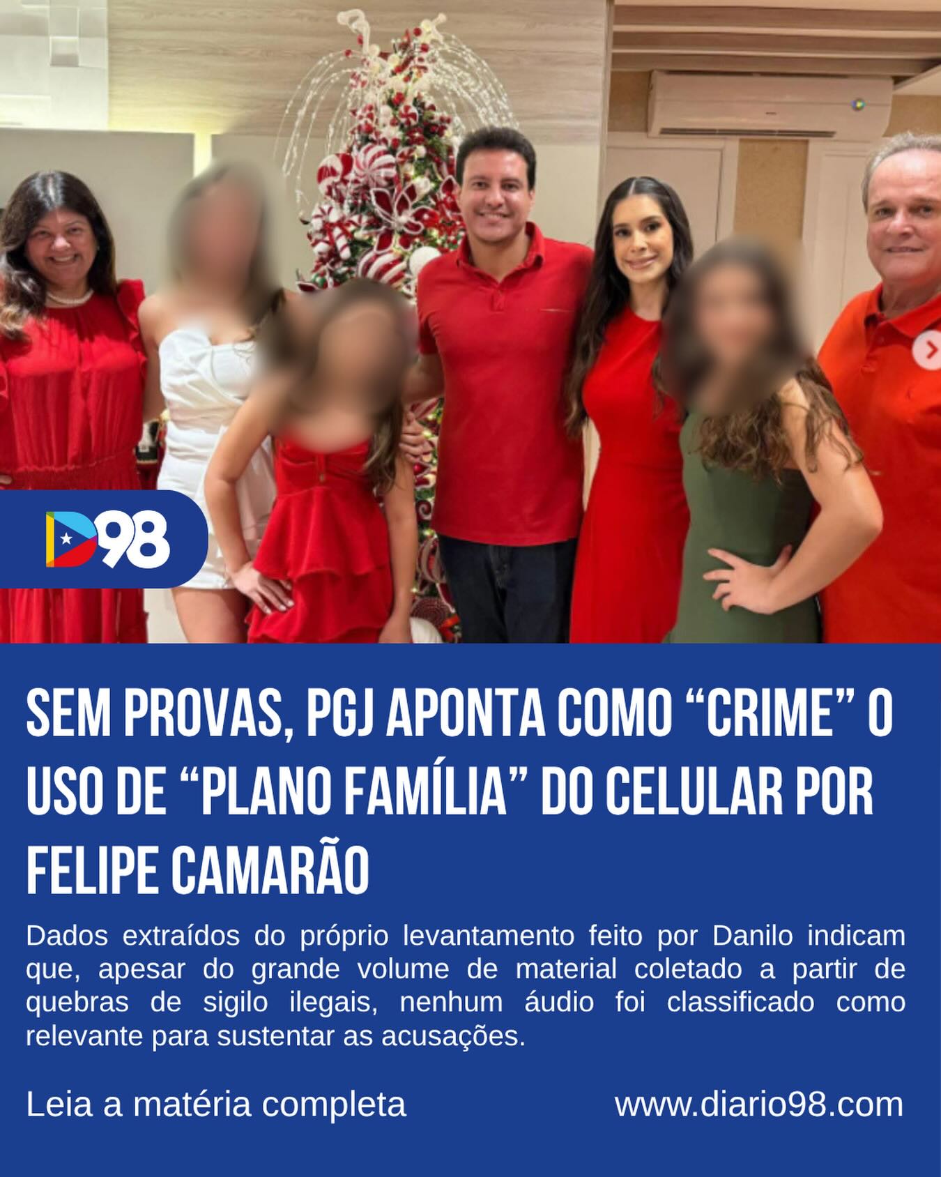 Sem prova, mas com espetáculo: a “investigação” contra Felipe Camarão vira piada ao tentar transformar plano família de celular em crime.

Áudios irrelevantes, conversas pessoais e até dados de familiares expostos levantam um alerta grave sobre abuso e uso político das instituições.
Entenda como essa narrativa foi construída e por que o caso tem sido comparado ao “ppt de Deltan Dallagnol”.

👉 Leia a matéria completa.