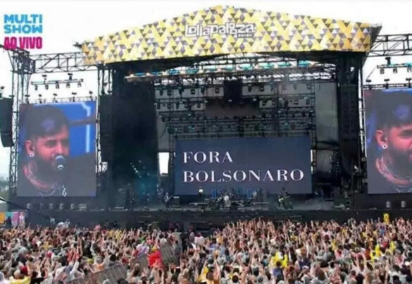 Artistas transformam Lollapalooza em um dos maiores atos de protesto contra Bolsonaro no País