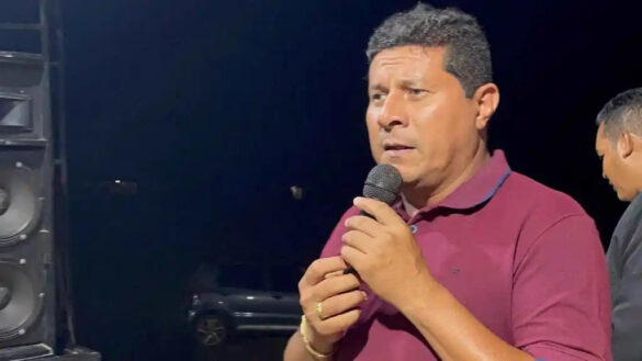 Gilberto Braga , prefeito de Luís Domingues