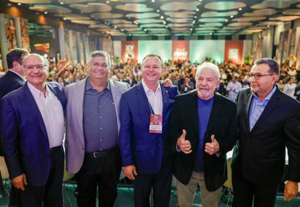 Lula, Flávio Dino, Alckmin e Brandão em Brasília