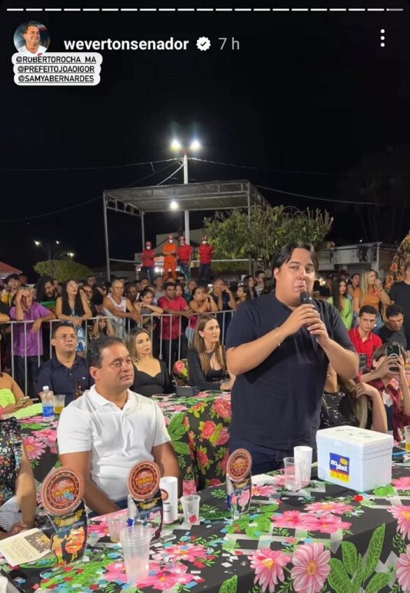 Weverton visita prefeito que aumentou gastos com saúde em quase 500%