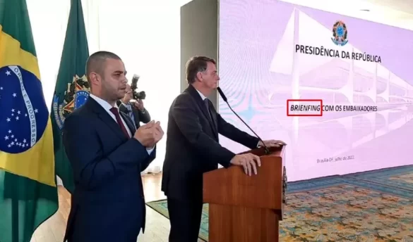 Bolsonaro e Embaixadores