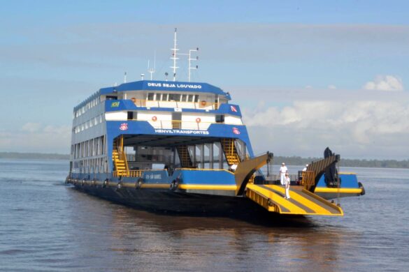 O ferry São Gabriel se destaca pelo conforto e pela modernidade