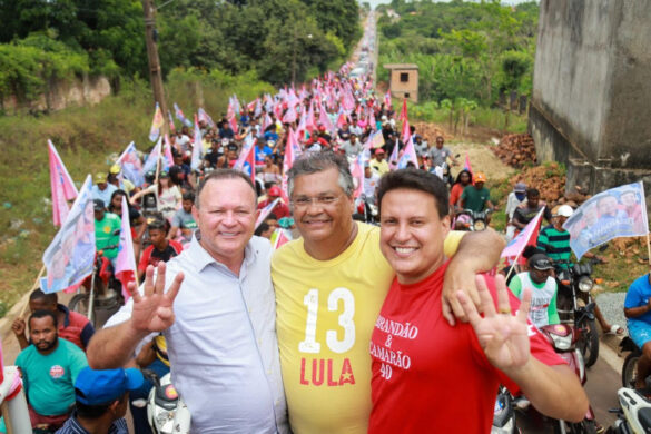 Time do Lula percorreu oito cidades do Maranhão nesta quarta-feira (24)