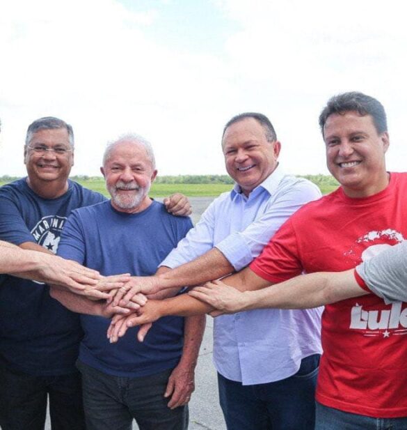 Lula chega ao Maranhão para grande ato com seu time no estado