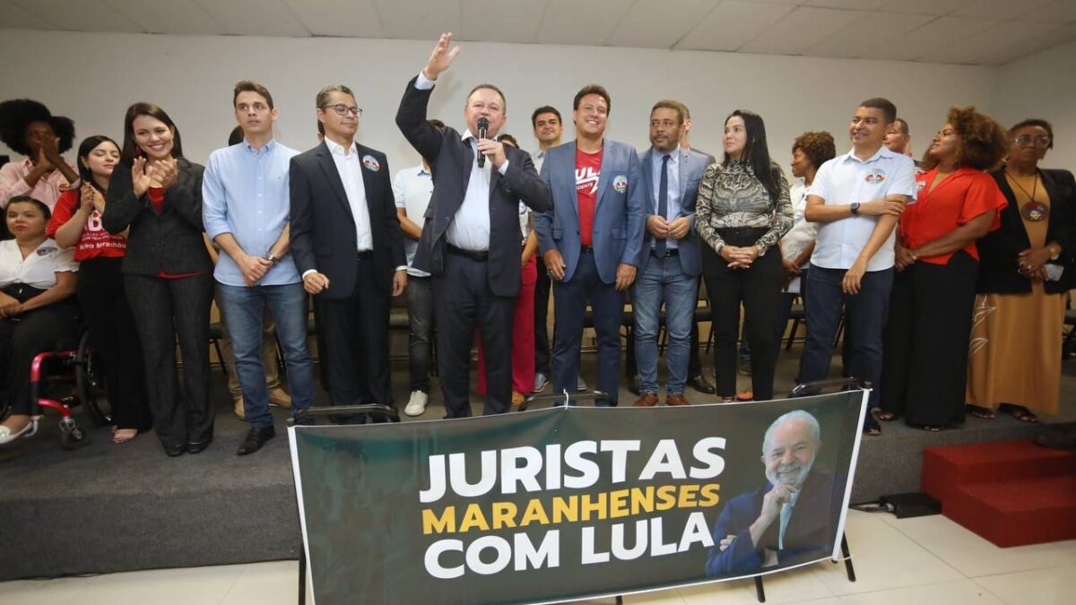 Brandão reforça favoritismo de Lula no Maranhão durante plenária com juristas maranhenses