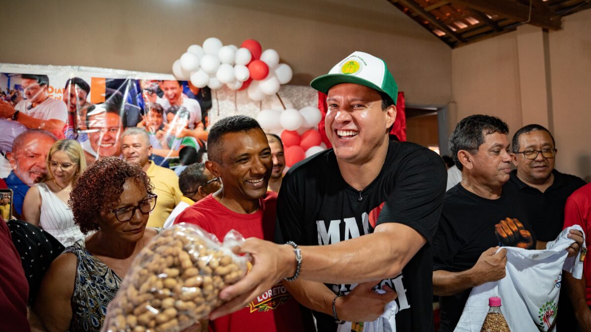 “Vamos governar para todo o Maranhão”, afirma Felipe Camarão em Mangabeiras
