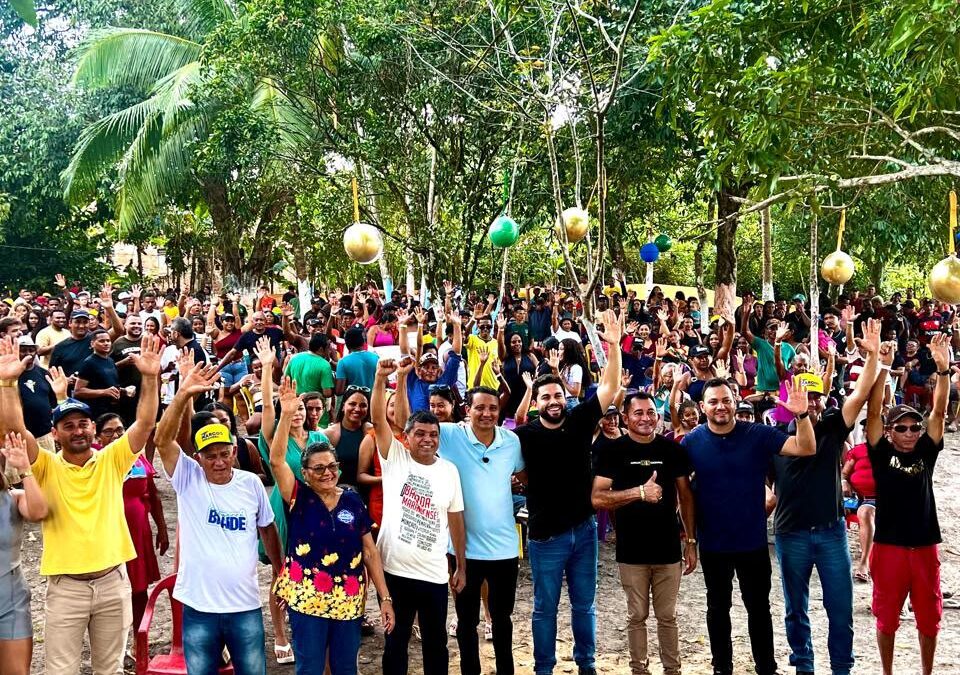 Márcio Jerry reforça compromisso com emendas participativas durante agenda em Viana