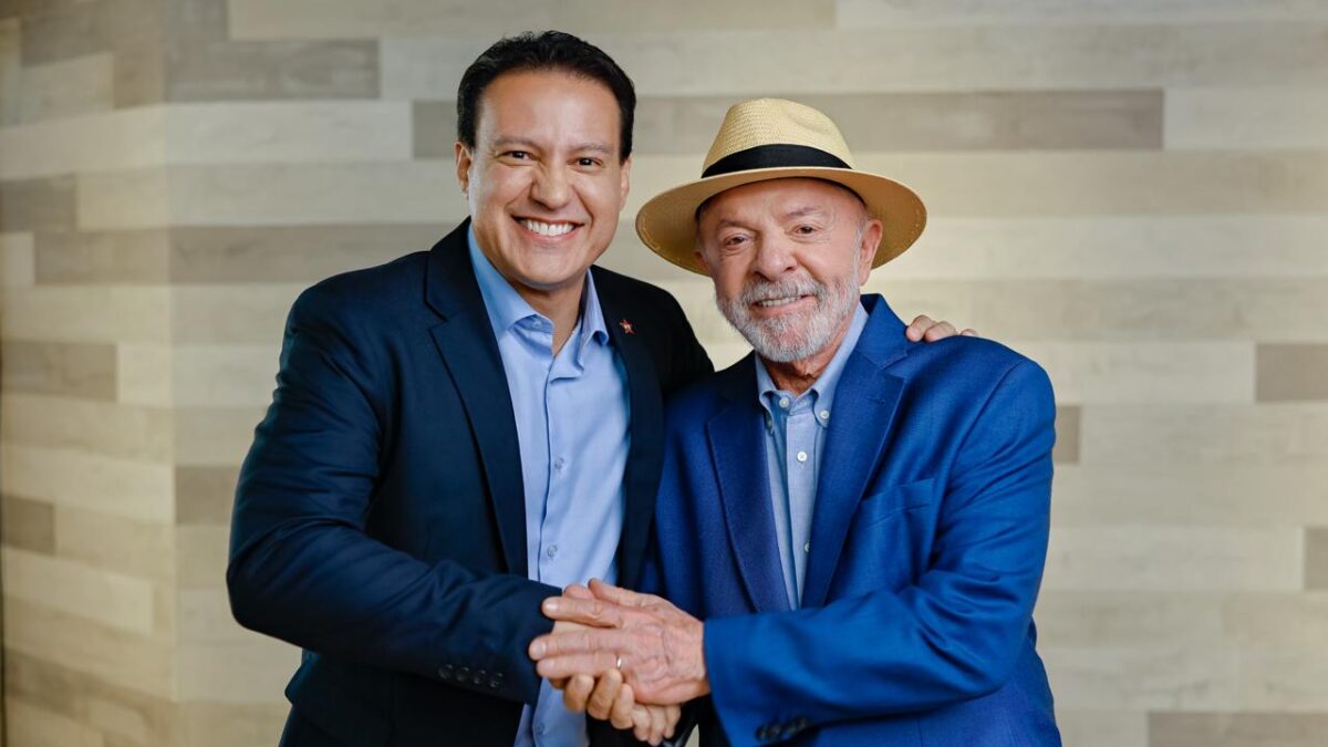 Felipe Camarão e presidente Lula alinham estratégias de campanha para o Maranhão