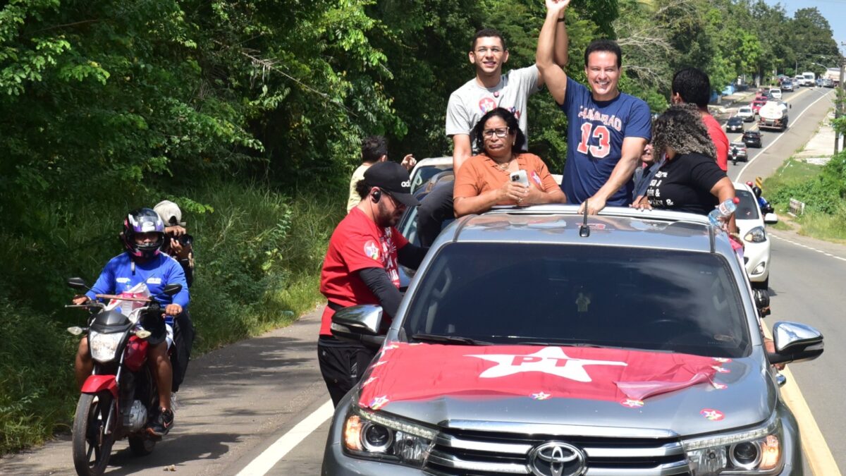 Carreata do 13 leva a campanha de Felipe Camarão à região do Munim