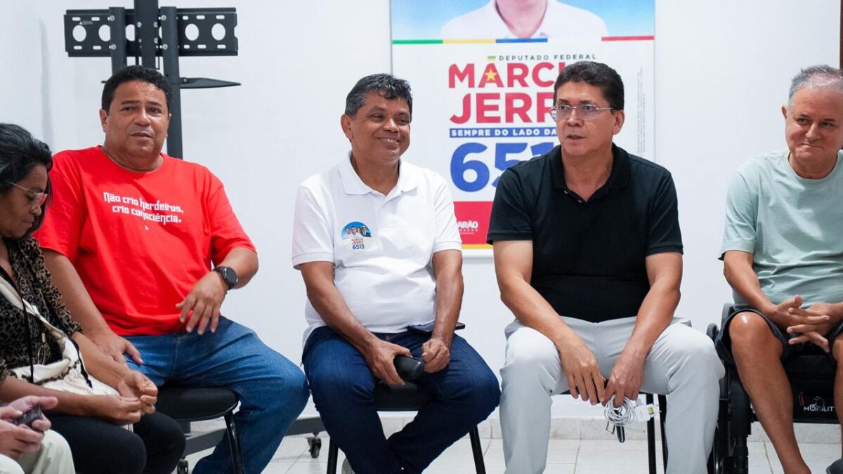 Jefferson Portela e lideranças comunitárias declaram apoio à reeleição de Márcio Jerry