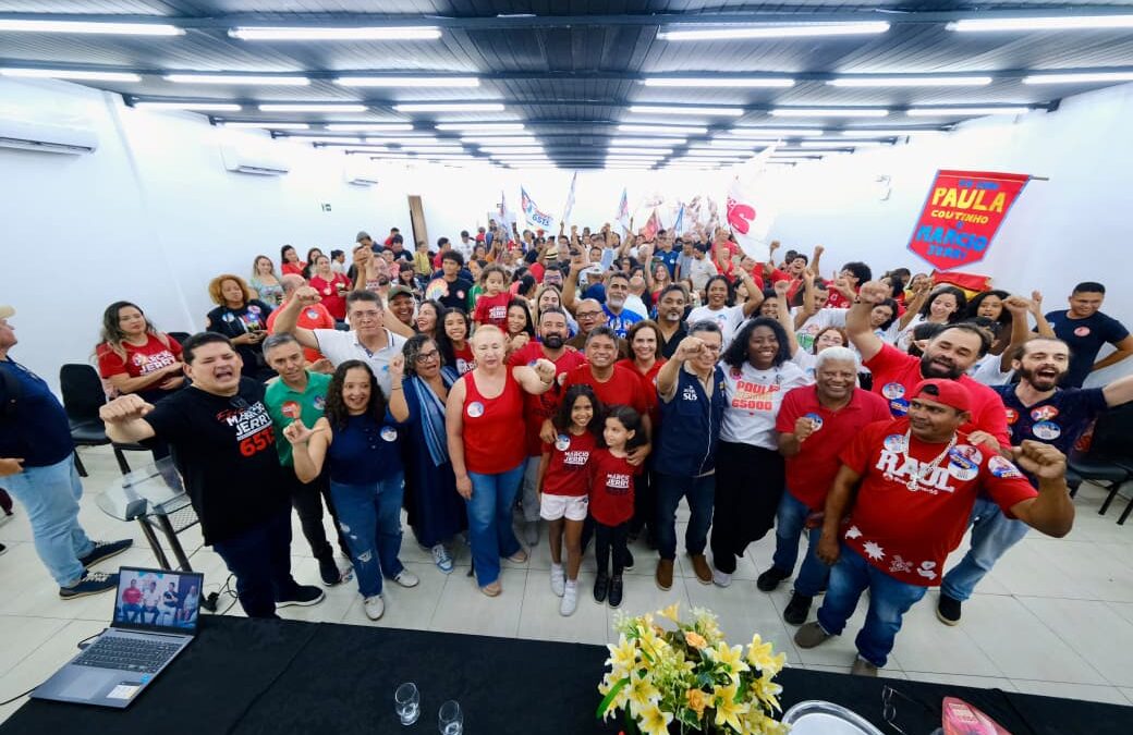 Deputados, artistas e lideranças destacam importância da reeleição de Márcio Jerry